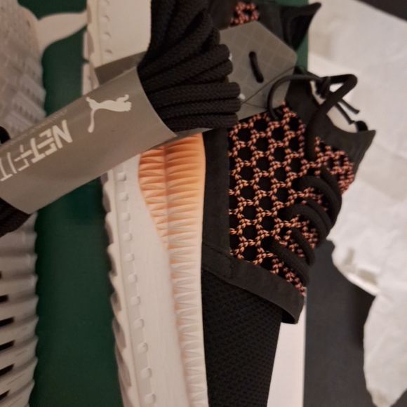 Size 8 - PUMA Tsugi Shell Pink Netfit V2 Sneaker White - Picture 11 of 12